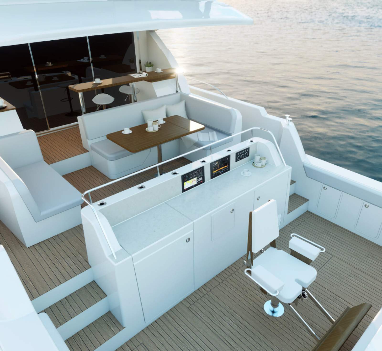 Whitehaven 6500 Sports Flybridge