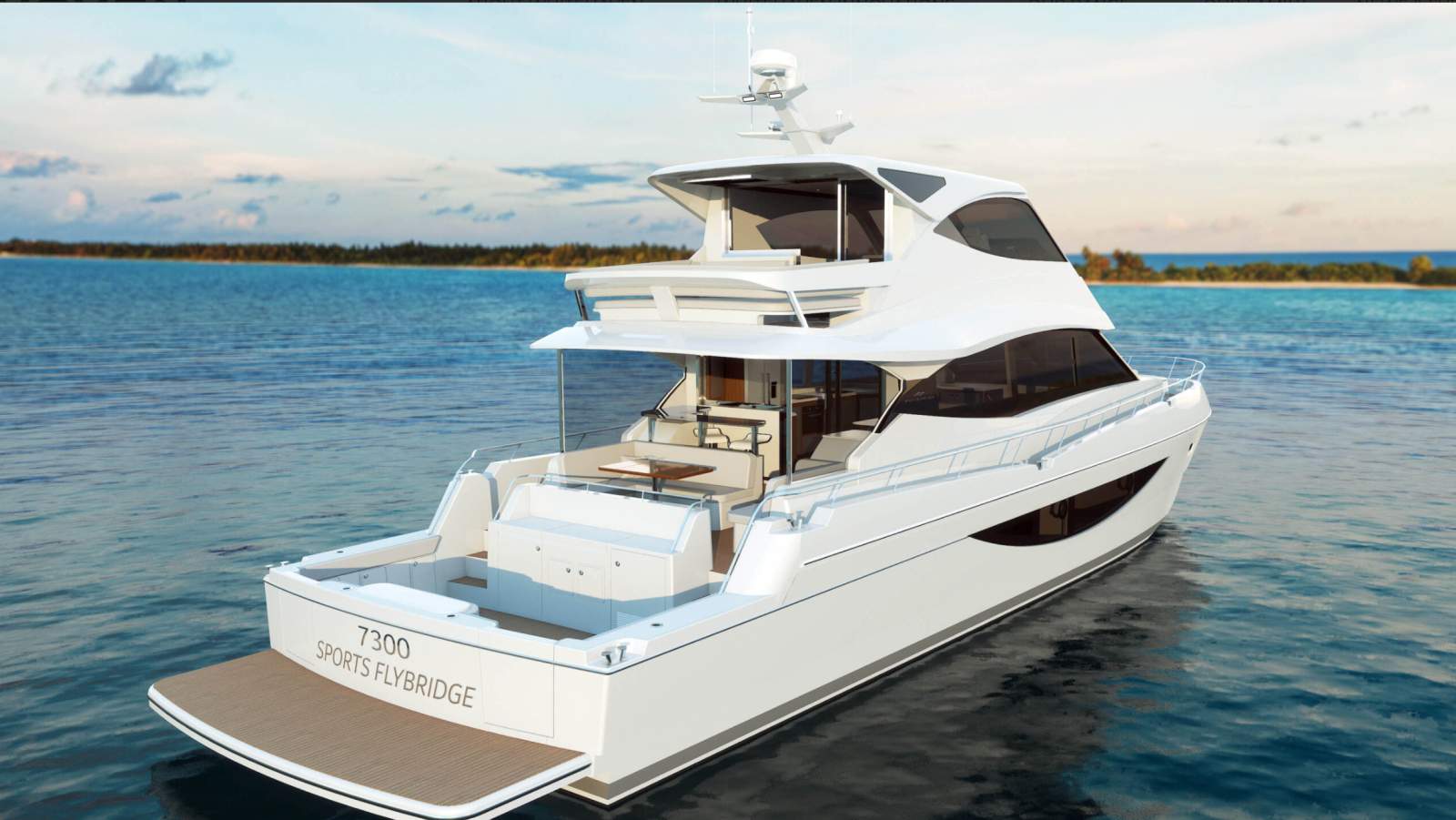 Whitehaven 7300 Sports Flybridge