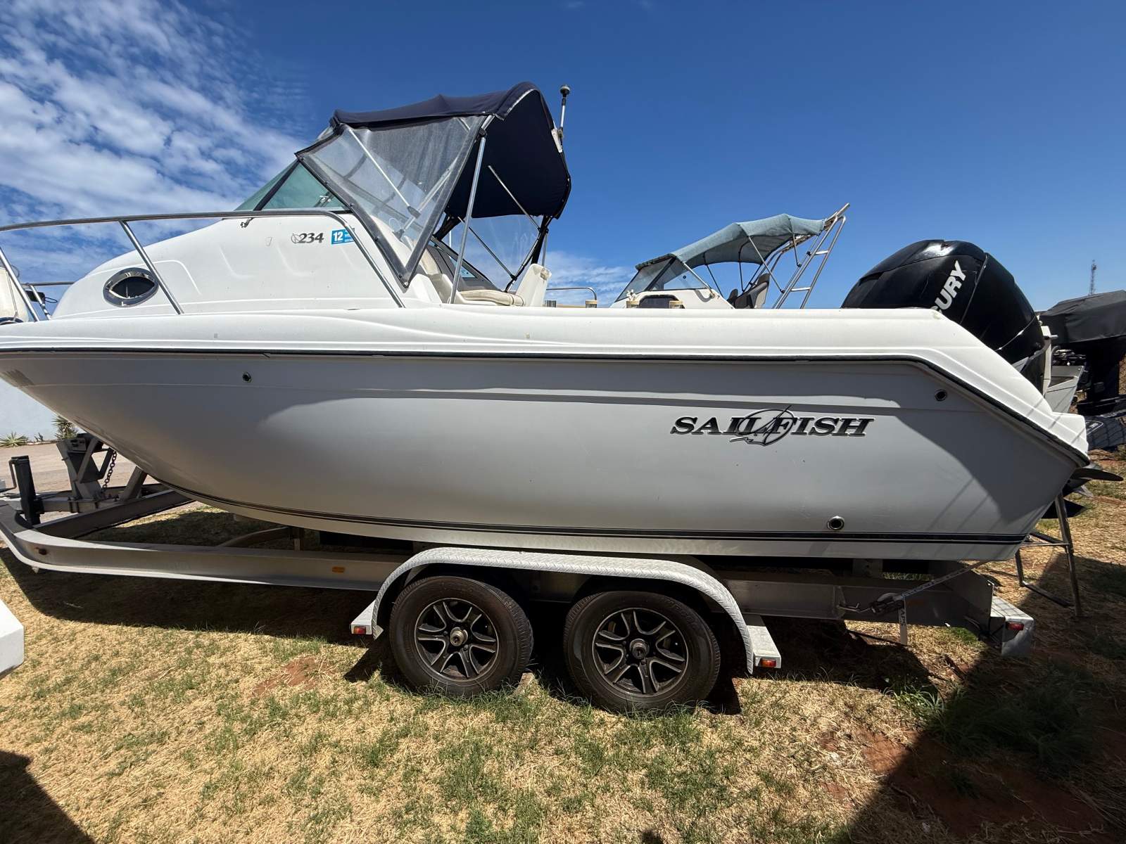 Sailfish 234WAC ultimate boat 3.2tone including trailer