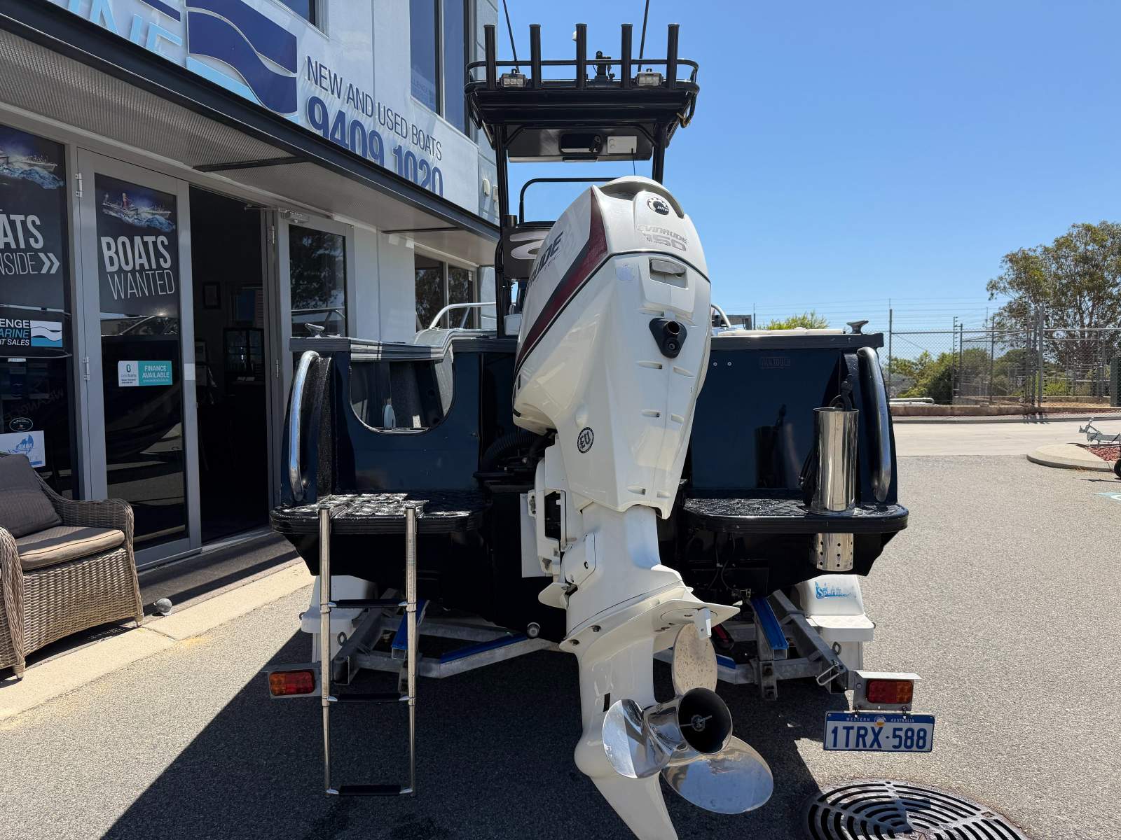 Bluefin 5.80 Wrangler With Evinrude E-TEC 150HP