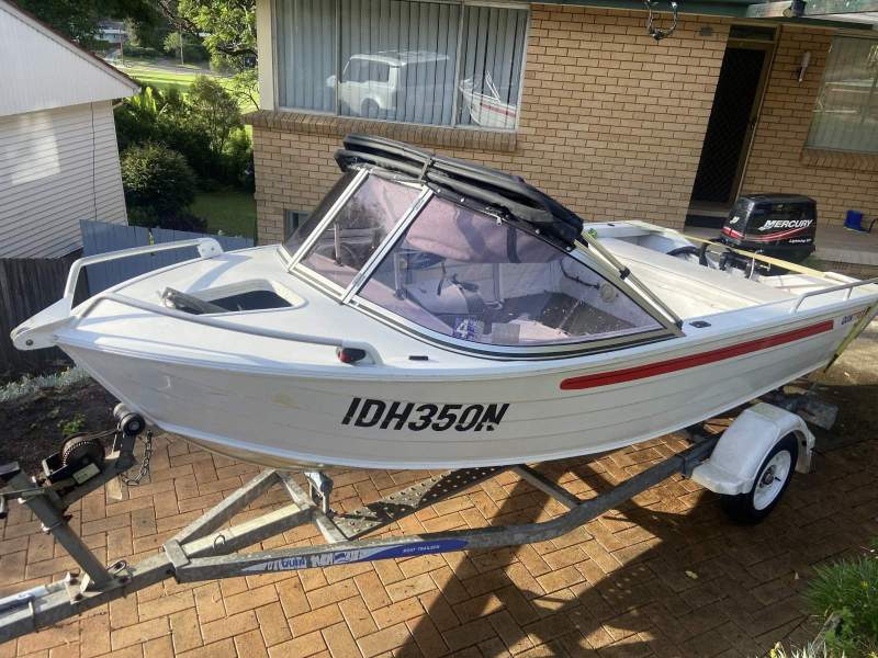 Quintrex 420 Estuary Angler 4.2m Quintrex Boat and Trailer