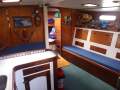 Roberts 44 Centre Cockpit:Starboard saloon