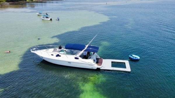 Inflatable Pool Pontoon + Insert - Big Sky - Used Once