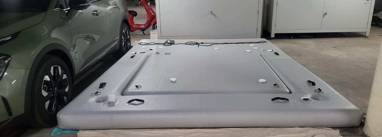 Inflatable Pool Pontoon + Insert - Big Sky - Used Once