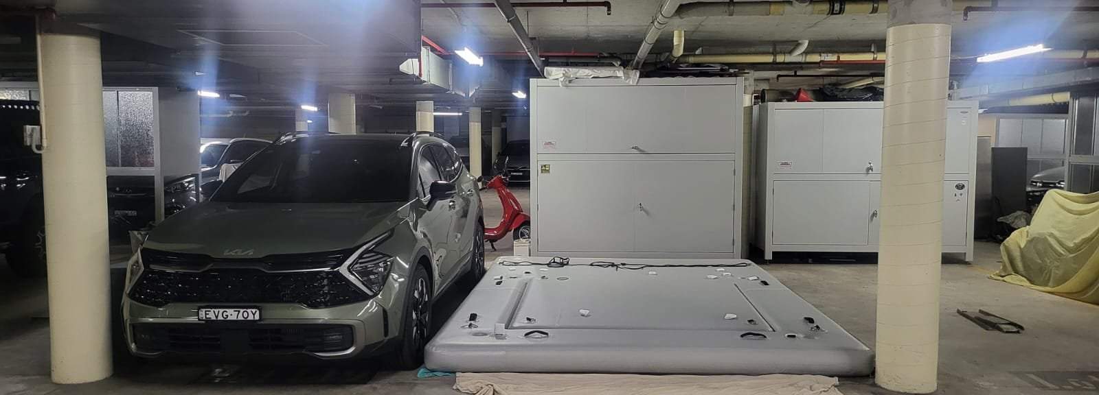 Inflatable Pool Pontoon + Insert - Big Sky - Used Once