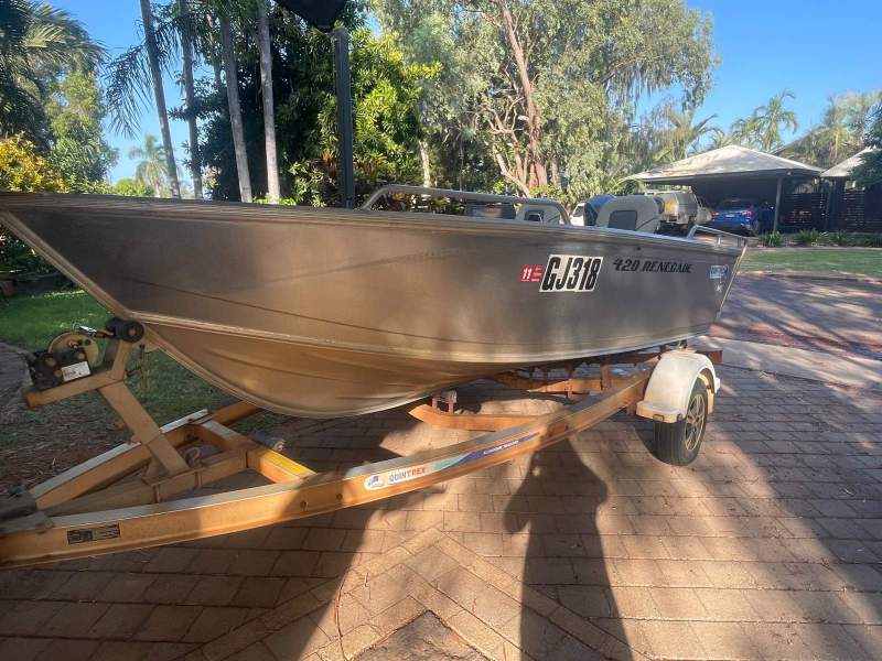 Quintrex 420 Renegade Tiller Steer