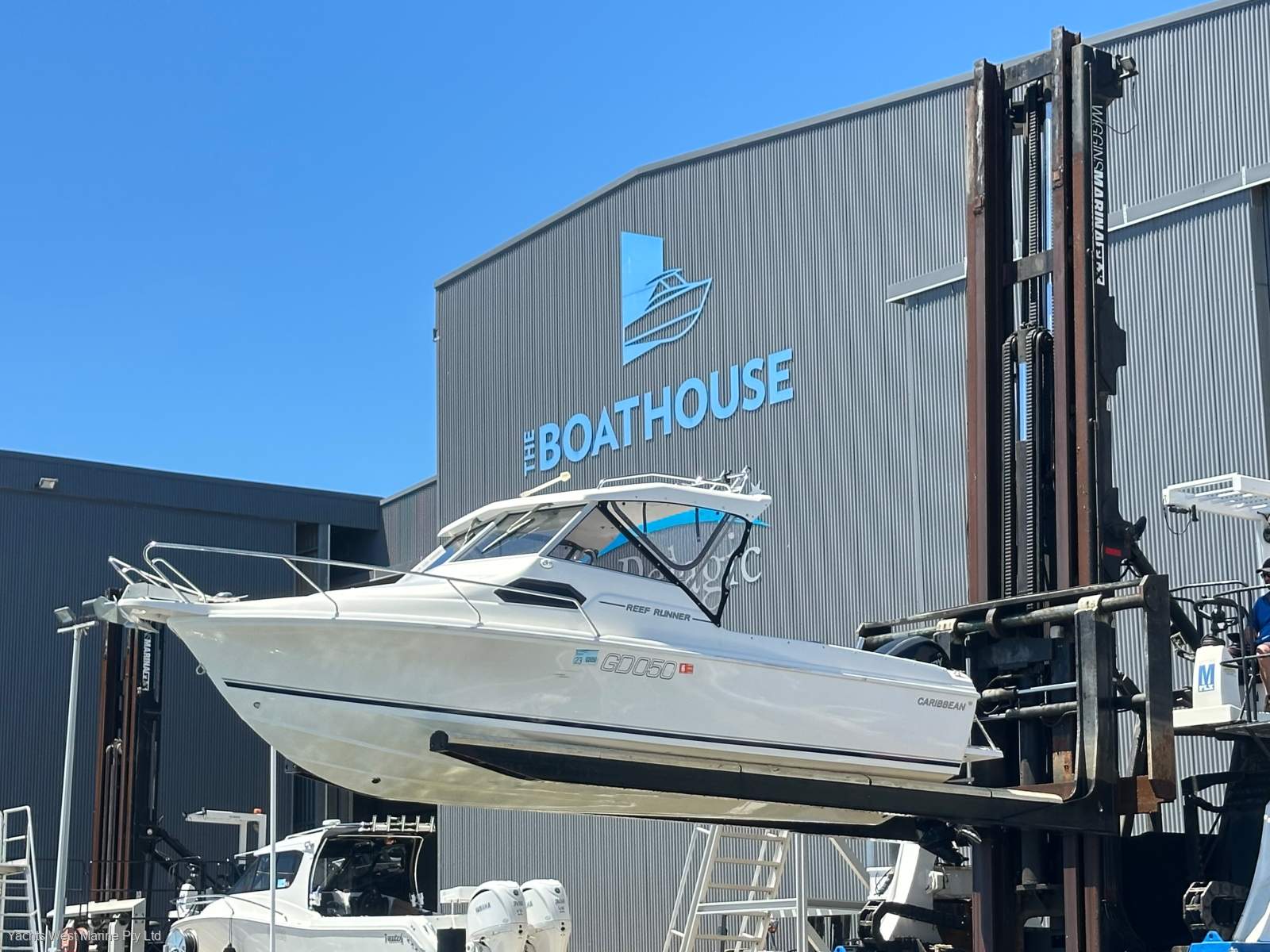 Caribbean 21 Hardtop Reefrunner " BOAT HOUSE STORAGE ":Caribbean 21 by YACHTS WEST ph 9335 7788