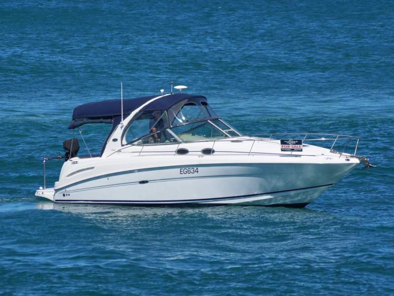 Sea Ray 335 Sundancer With pen at Mindarie Marina (If required)