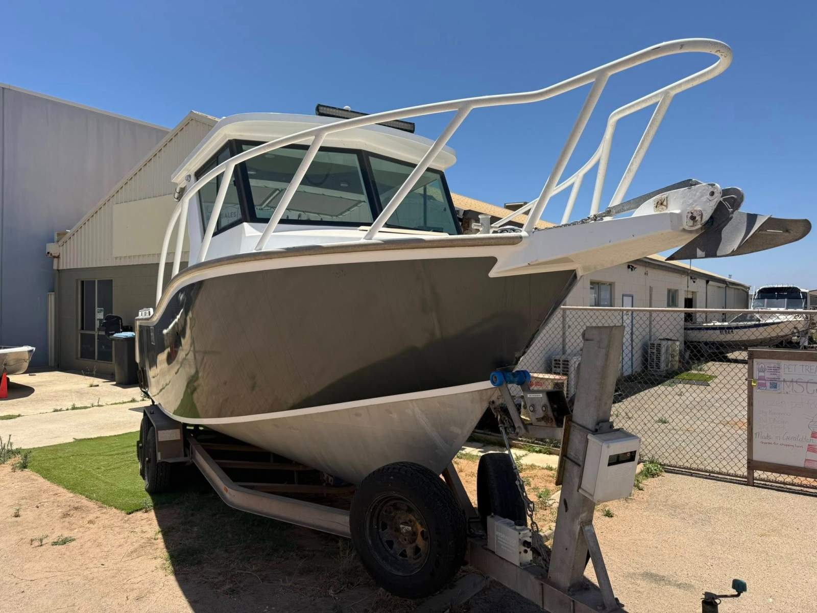 Ocean Craft NEW TO MARKET IS THIS 7M PLATE ALLOY