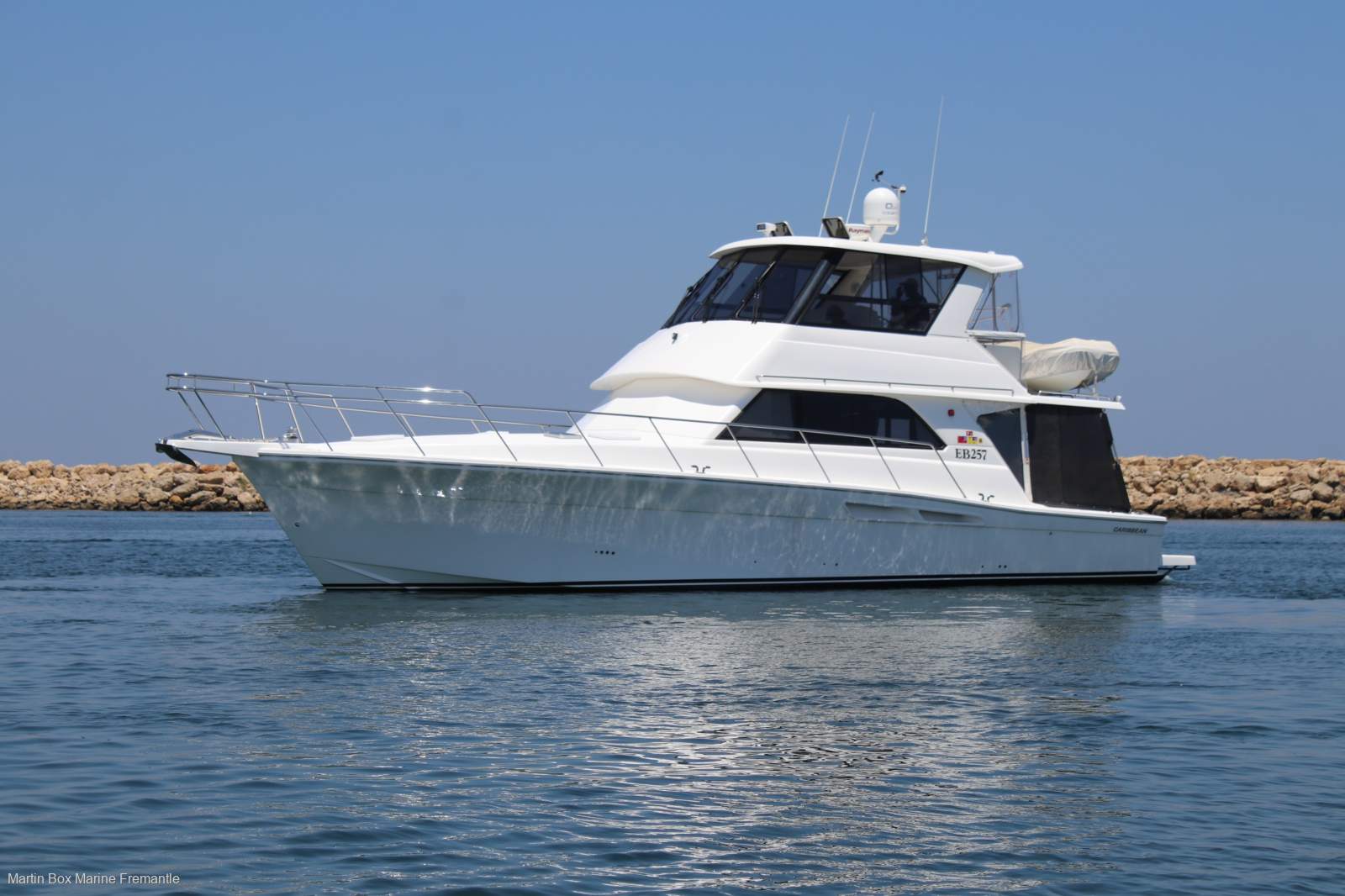 Caribbean 47 Flybridge Cruiser with Only 447 Hours