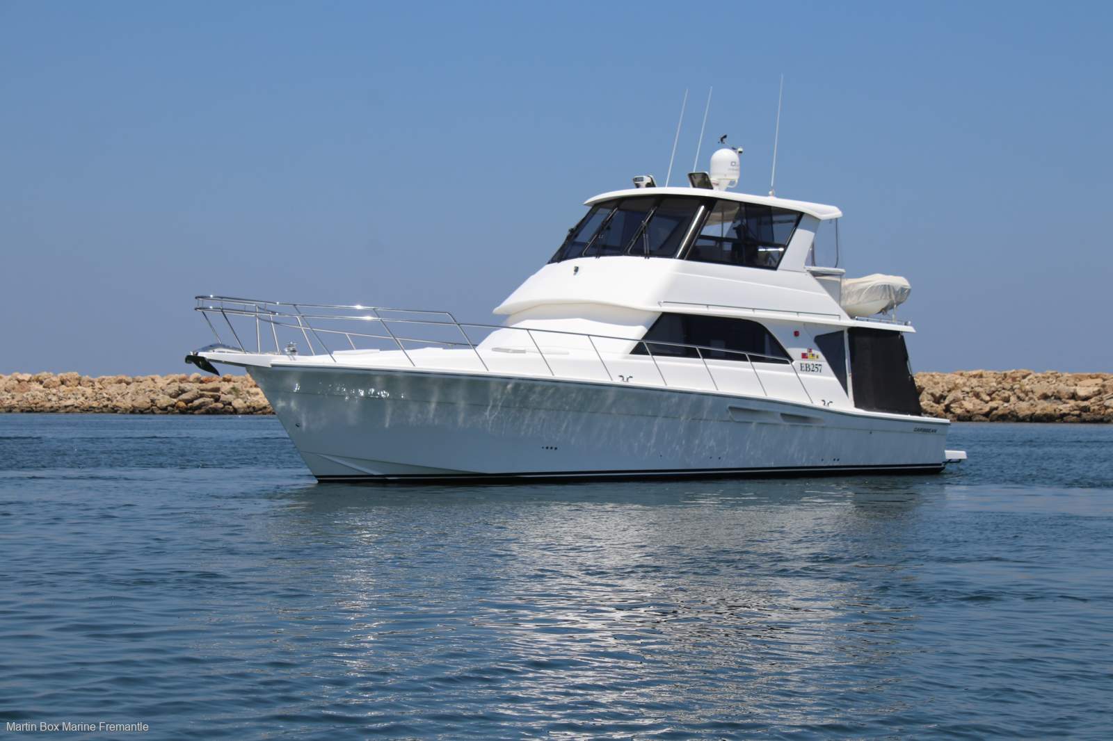 Caribbean 47 Flybridge Cruiser with Only 447 Hours