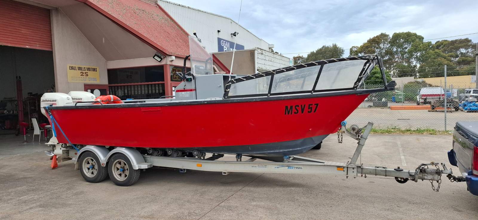 Alufarm Fishing Vessel Diving / work vessel center console by Fisher boa