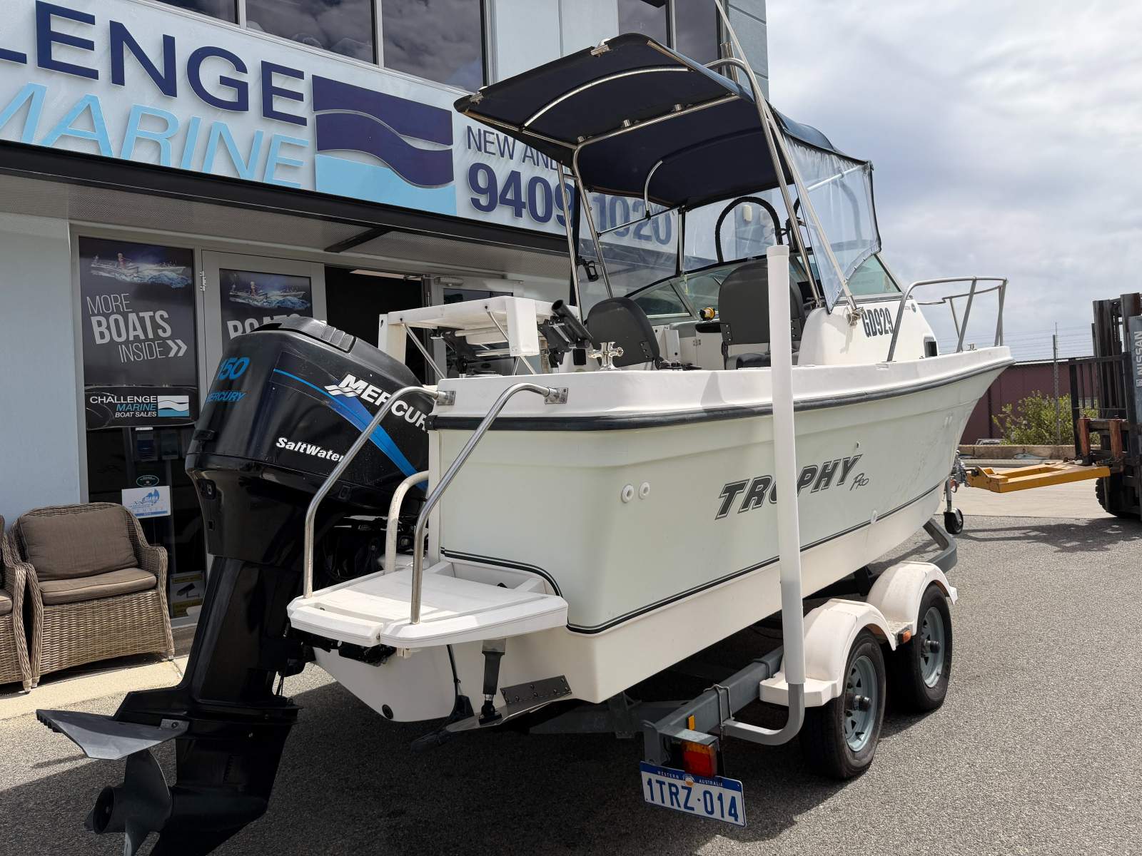 Trophy PRO 2002WA with Mercury 150HP 2 Stroke