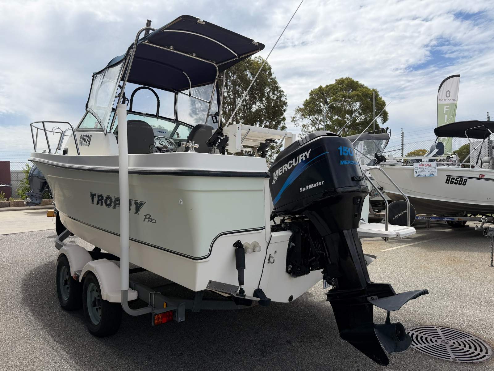 Trophy PRO 2002WA with Mercury 150HP 2 Stroke