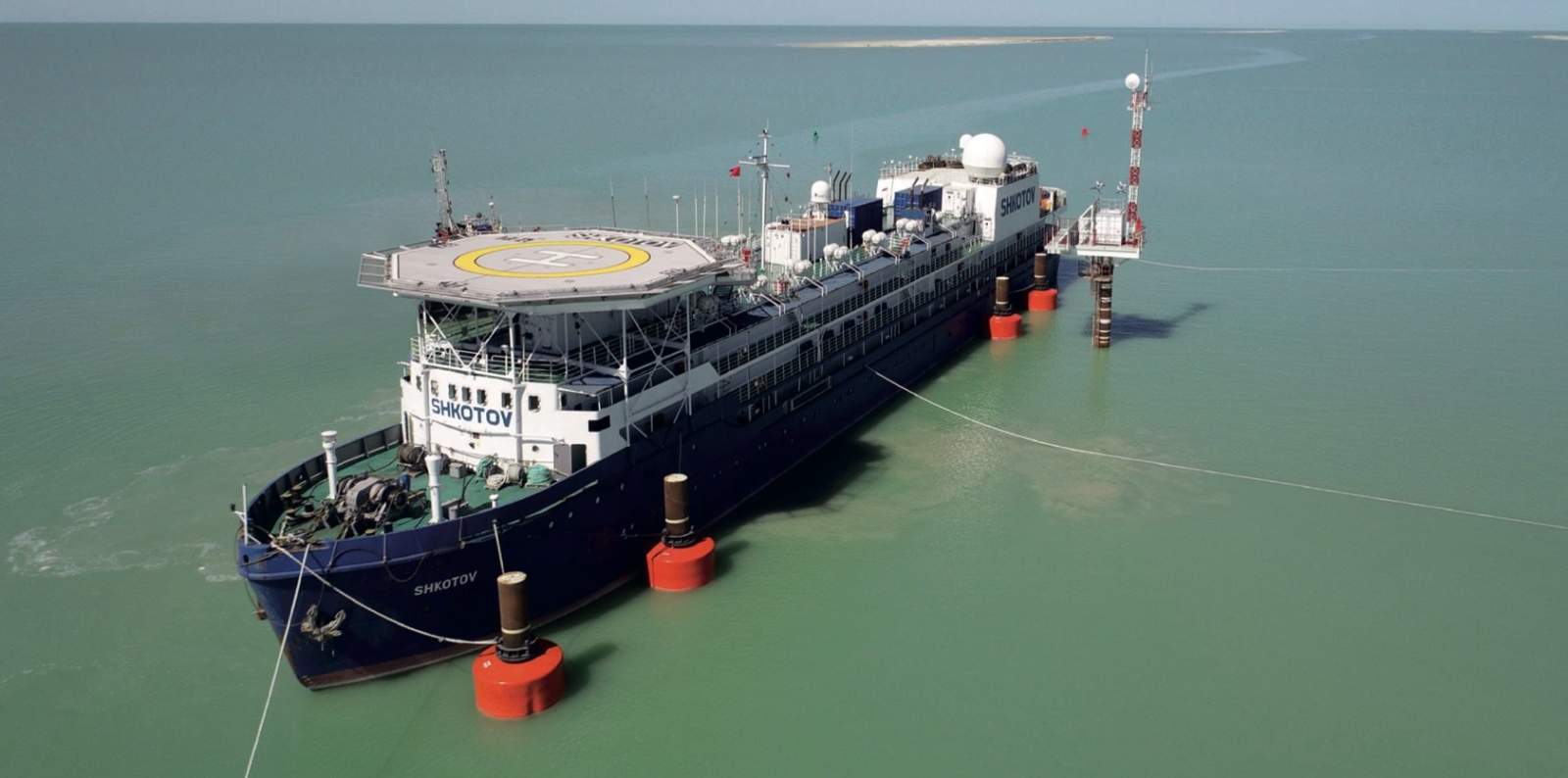 111m Floating Hotel / Berth Connected Vessel