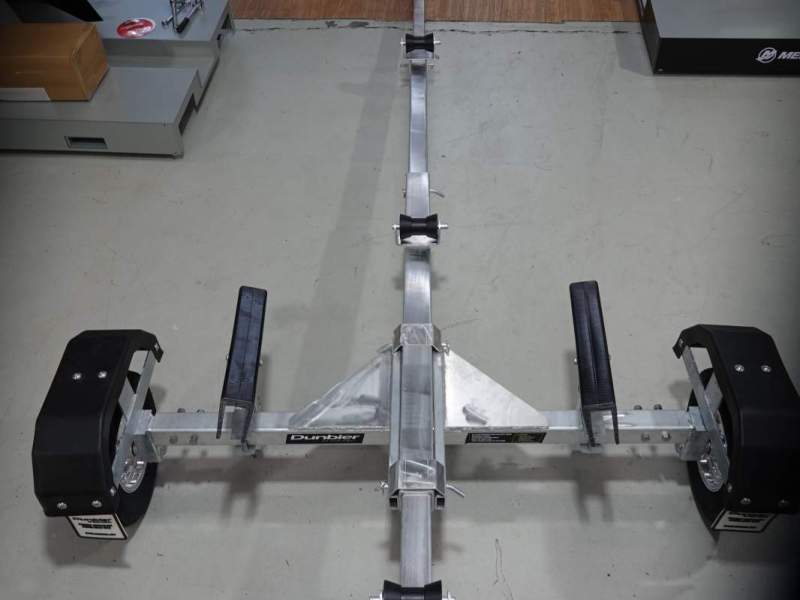 Dunbier portable alloy traveller trailer