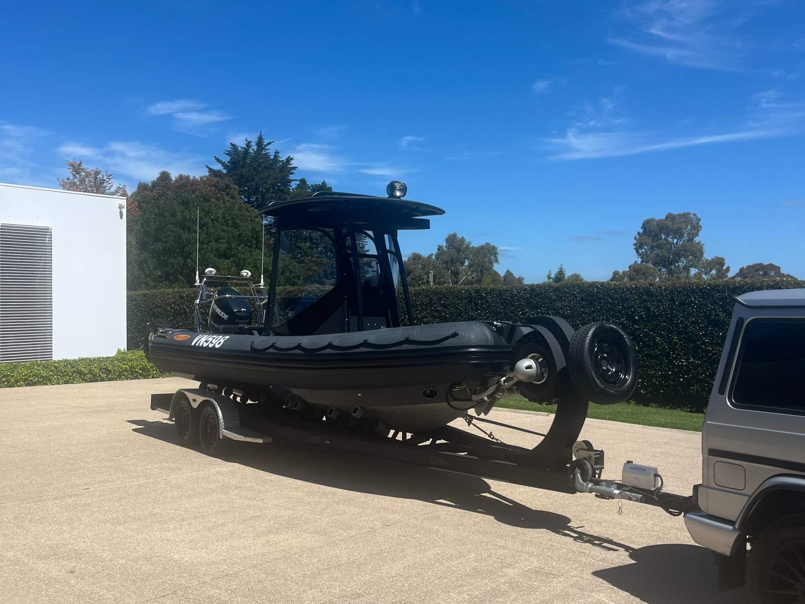 Sealegs 7.1 RIB 7.1M with T Top Amphibious