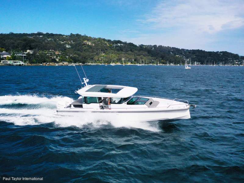 Axopar 37 XC Cross Cabin - BRABUS - Presents AS NEW!