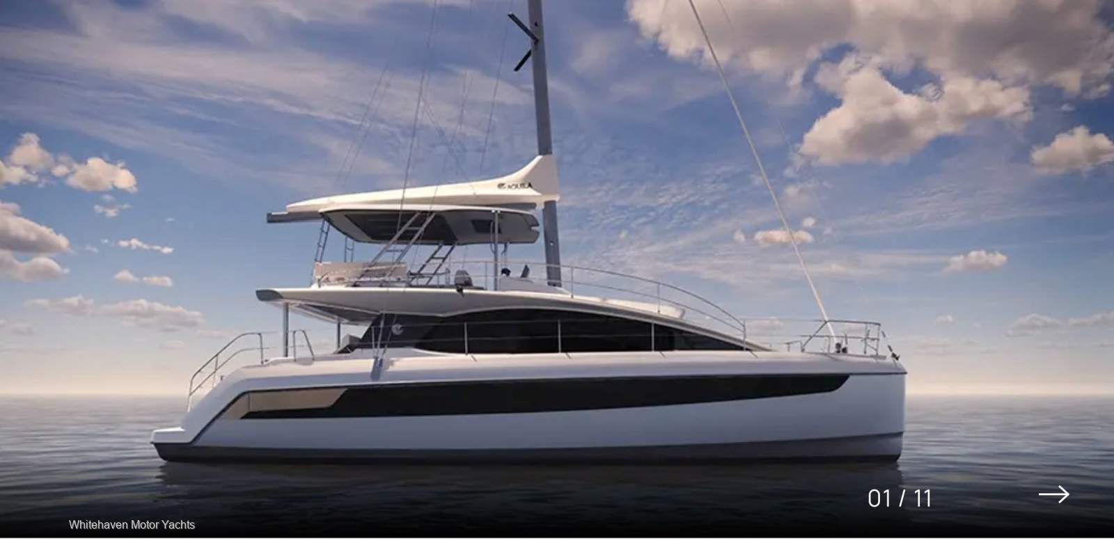 Aquila 50 Sail NEW FLYBRIDGE SAILING CATAMARAN - Base Price