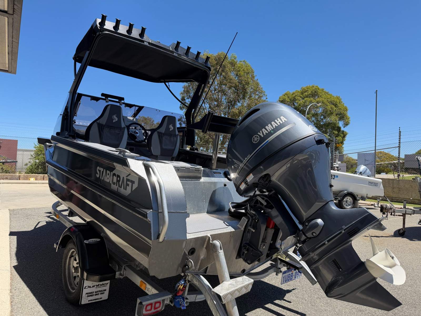 Stabicraft 1550 Fisher With 2022 Yamaha 75HP 4-Stroke (13 hours)