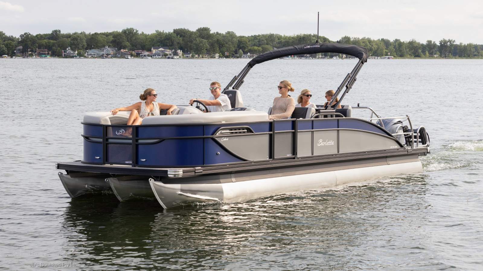Barletta Pontoon Boats Cabrio 24 Ultra Entertainer