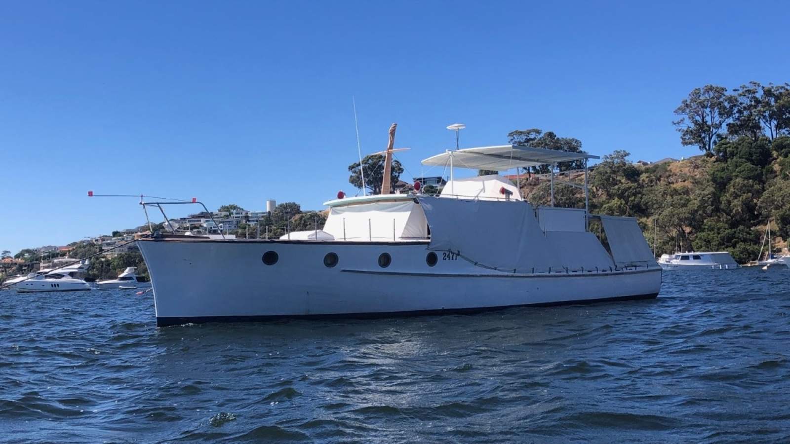 Lawrence Motor Cruiser "WINNILYA "W. S Lawrence