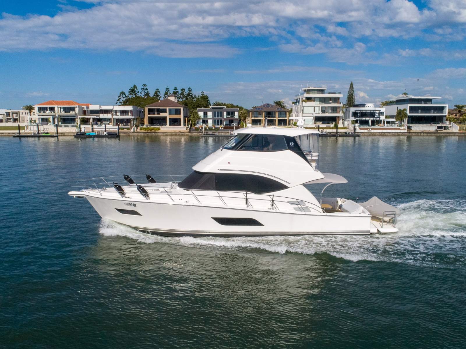 Riviera 54 Enclosed Flybridge - One Owner, Low Hours