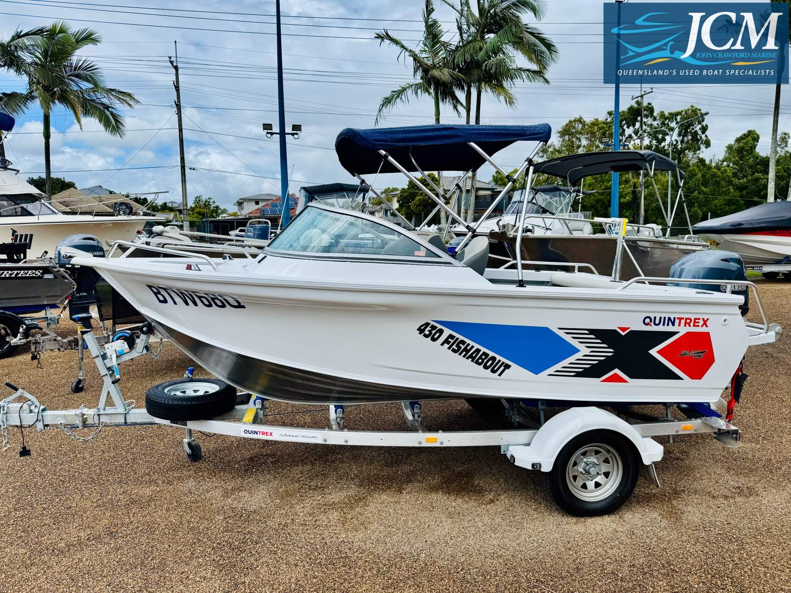 Quintrex 430 Fishabout with the Blade Hull