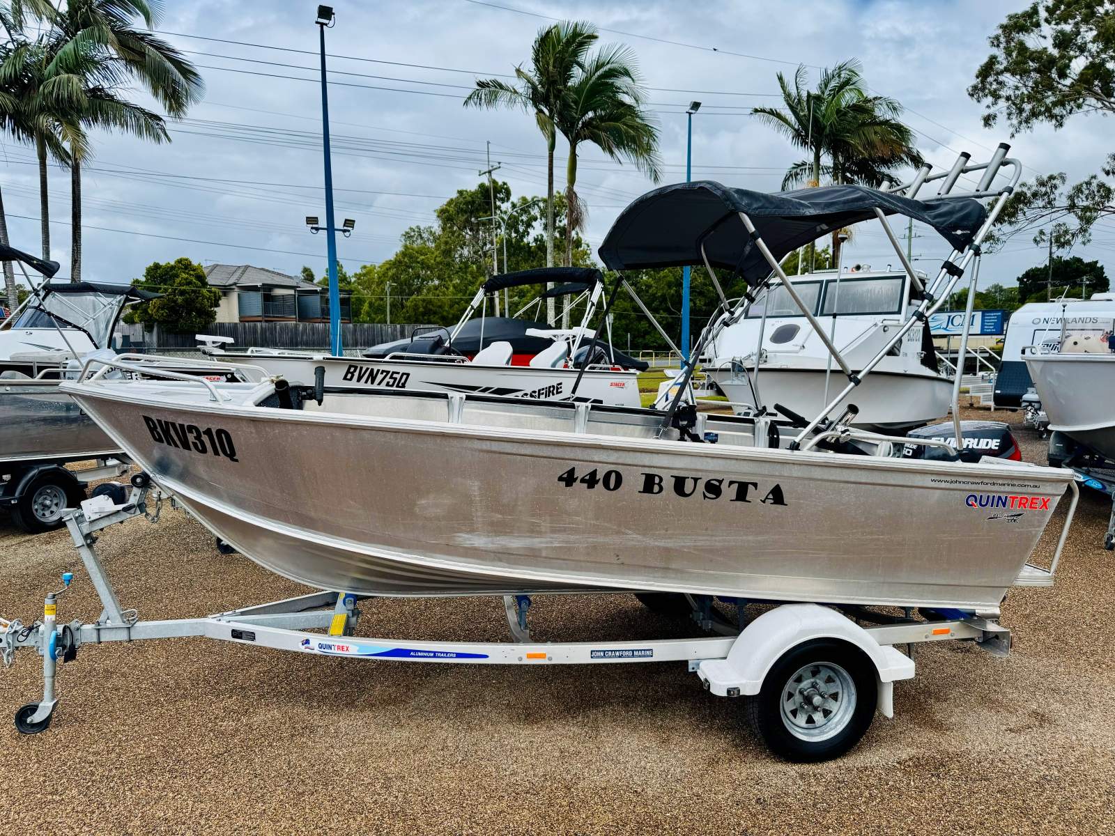 Quintrex 440 Busta TS with "Blade Hull"