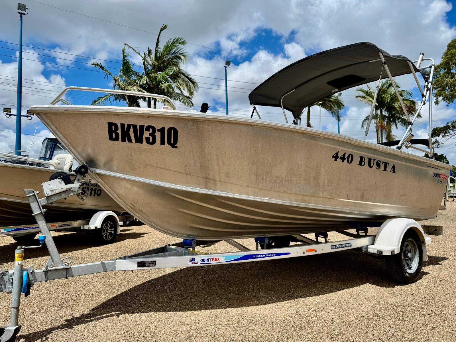 Quintrex 440 Busta TS with Blade Hull
