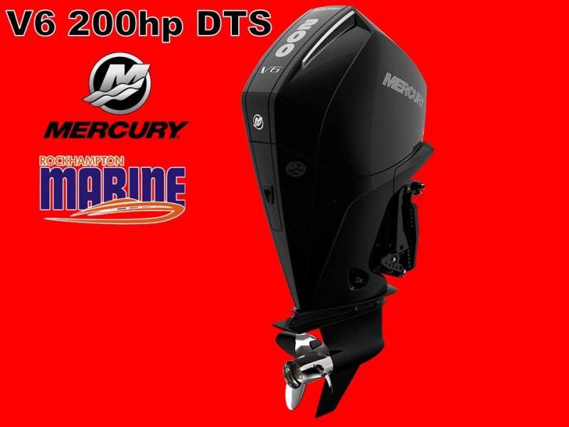 200hp V6 DTS Mercury Four Stroke Outboard Motor - SALE ON NOW!!!!
