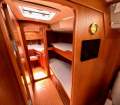 Hallberg-Rassy 45 -with queen sized aft cabin bed and dual armchairs