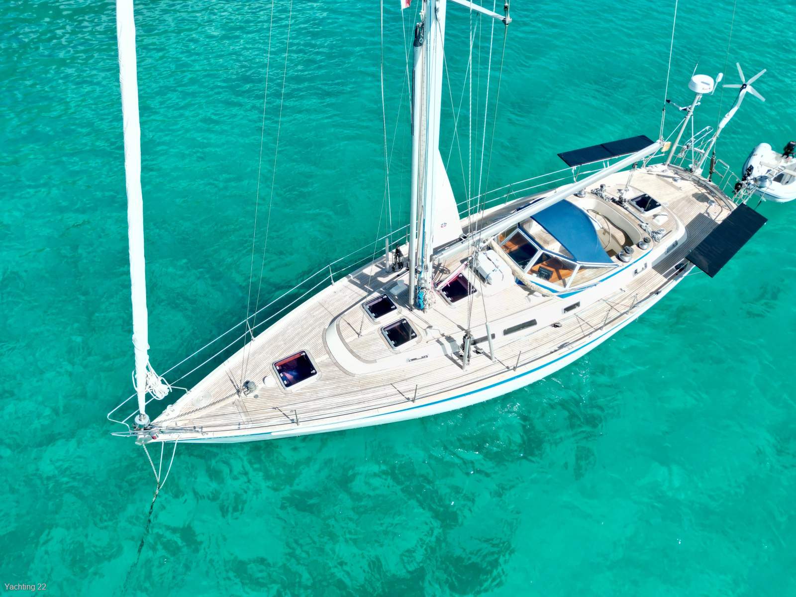 Hallberg-Rassy 45 -with queen sized aft cabin bed and dual armchairs