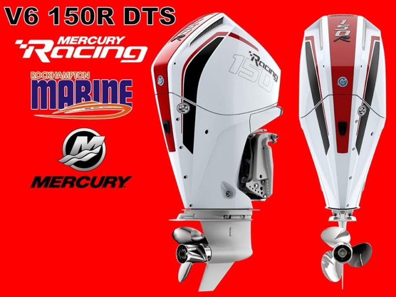 150 RACING V6 DTS Mercury Four Stroke Outboard Motor WHITE- SALE ON NOW!!!!