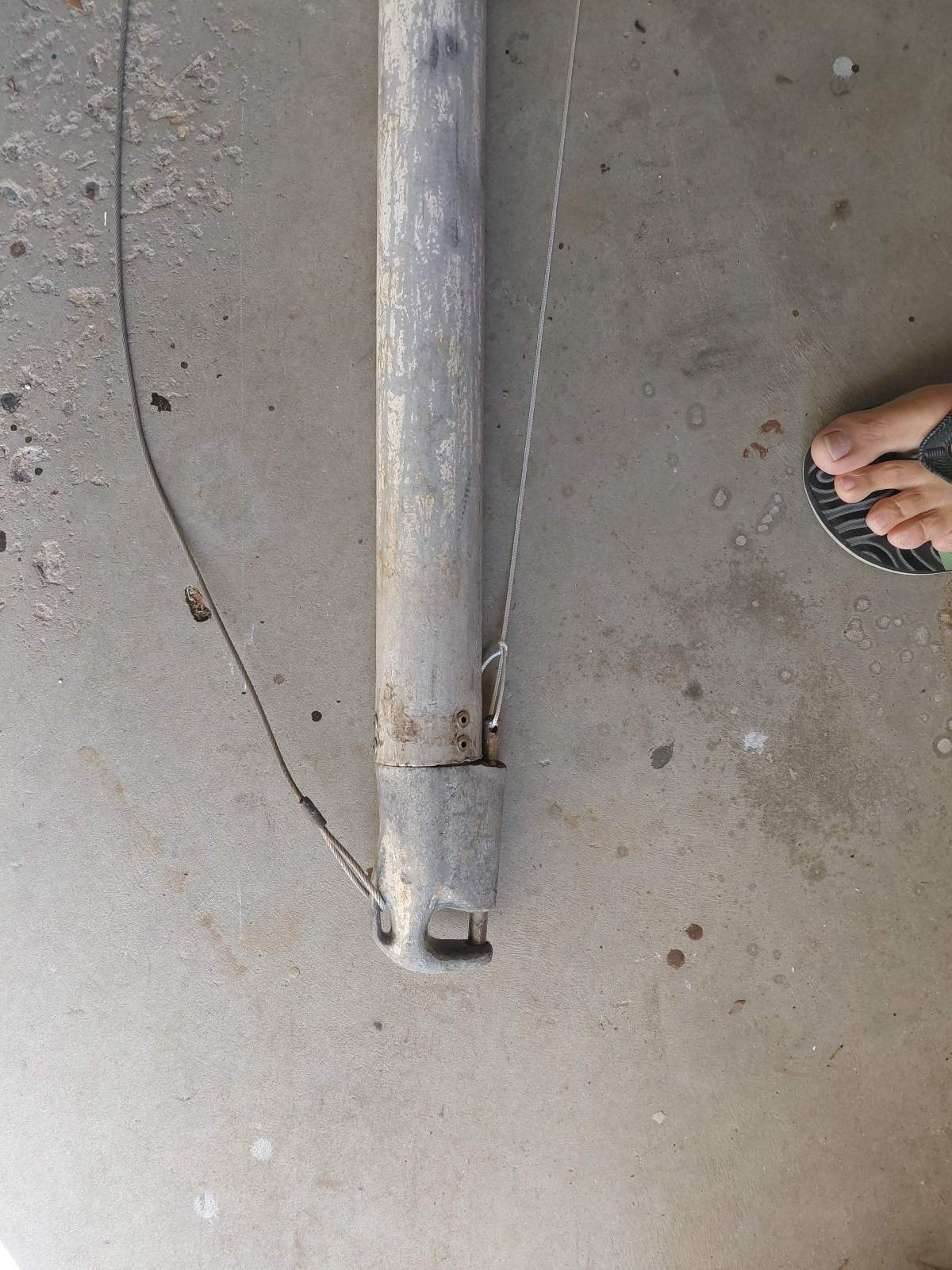 3.5 m Aluminium Wisker Pole