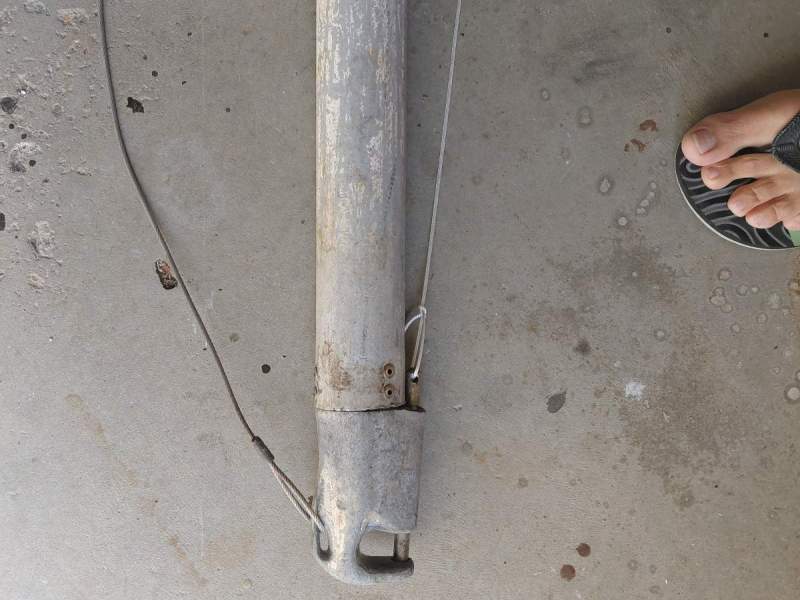 3.5 m Aluminium Wisker Pole