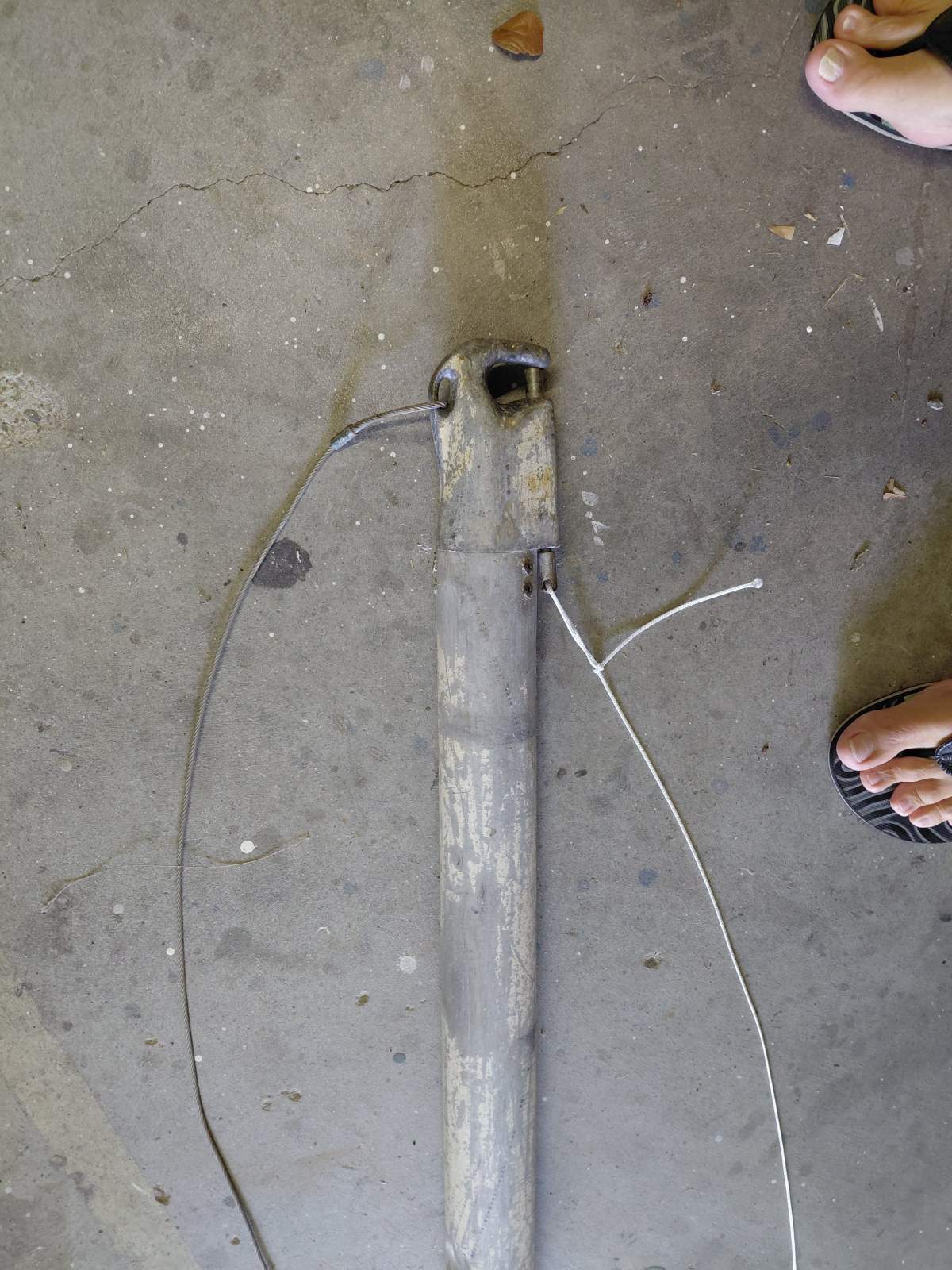 3.5 m Aluminium Wisker Pole