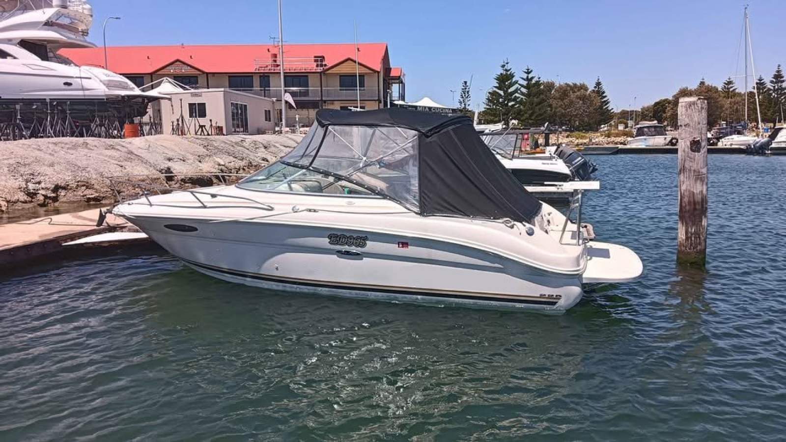 Sea Ray 225 Weekender With Hillarys Rack Storage Until May 2026