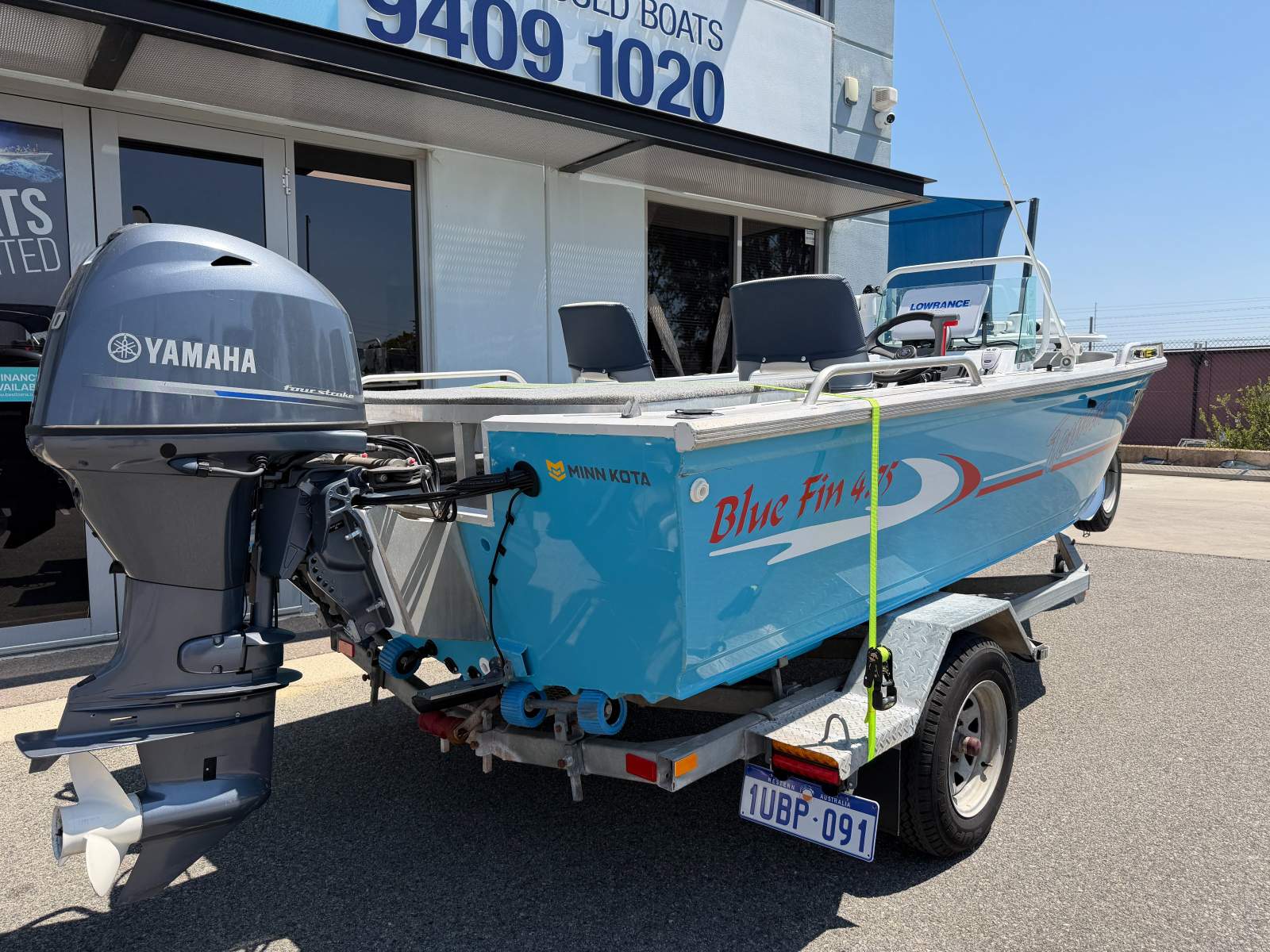 Bluefin 4.75 Tomcat With 2020 Yamaha 70HP 4-stroke