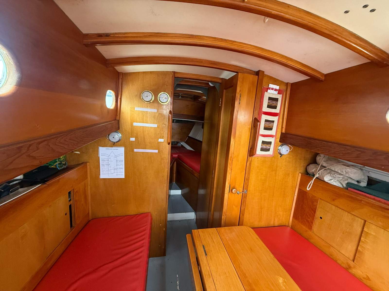 North Sea 31 Huon Pine Sloop HERMOINE of the Derwent