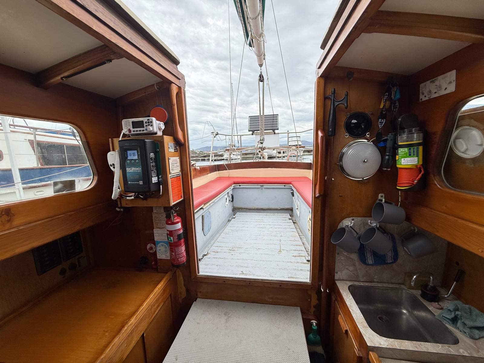 North Sea 31 Huon Pine Sloop HERMOINE of the Derwent