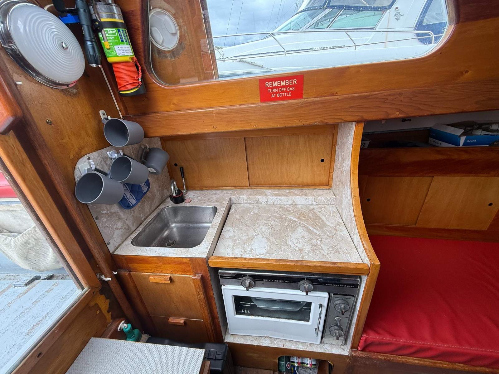 North Sea 31 Huon Pine Sloop HERMOINE of the Derwent