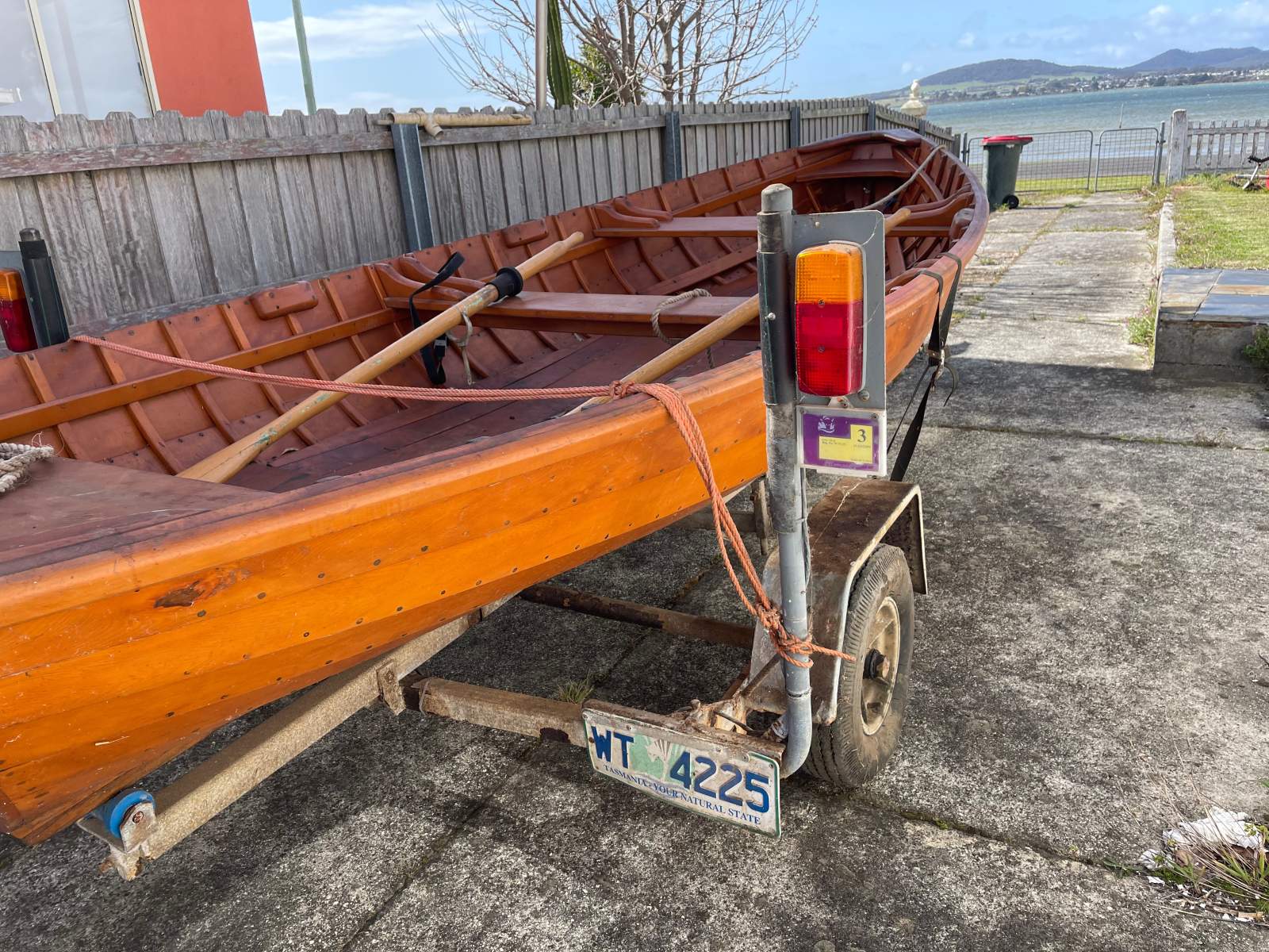Custom solid Huon pine, Piners Punt