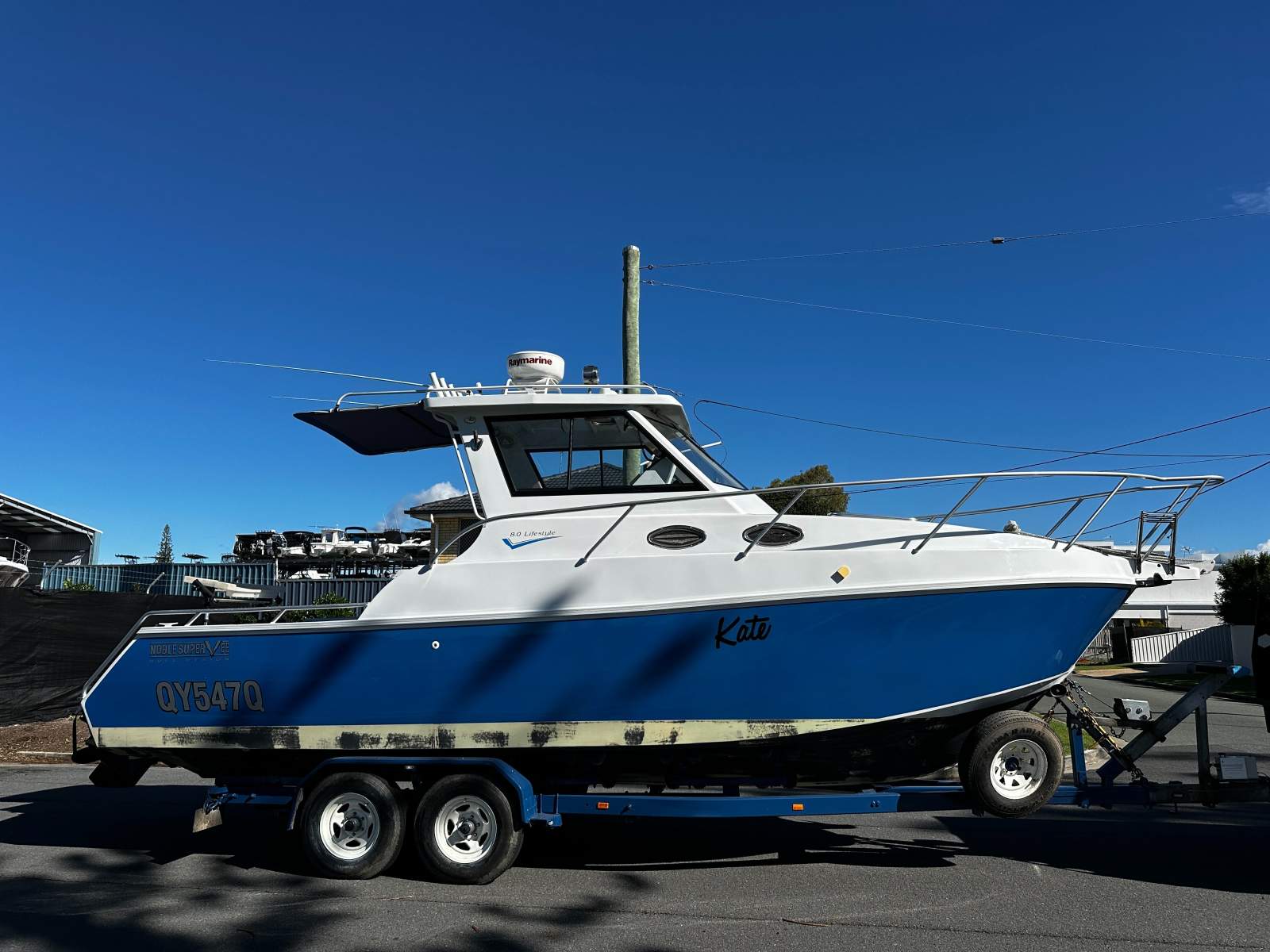 8m NOBEL CUSTOM LIFESTYLE SUPER VEE