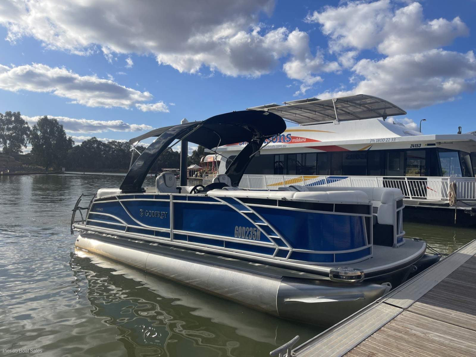 Godfrey Pontoon Boat