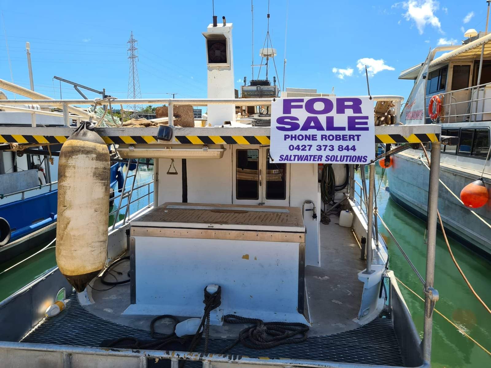 15.8 m Spanish mackerel boat in AMSA survey