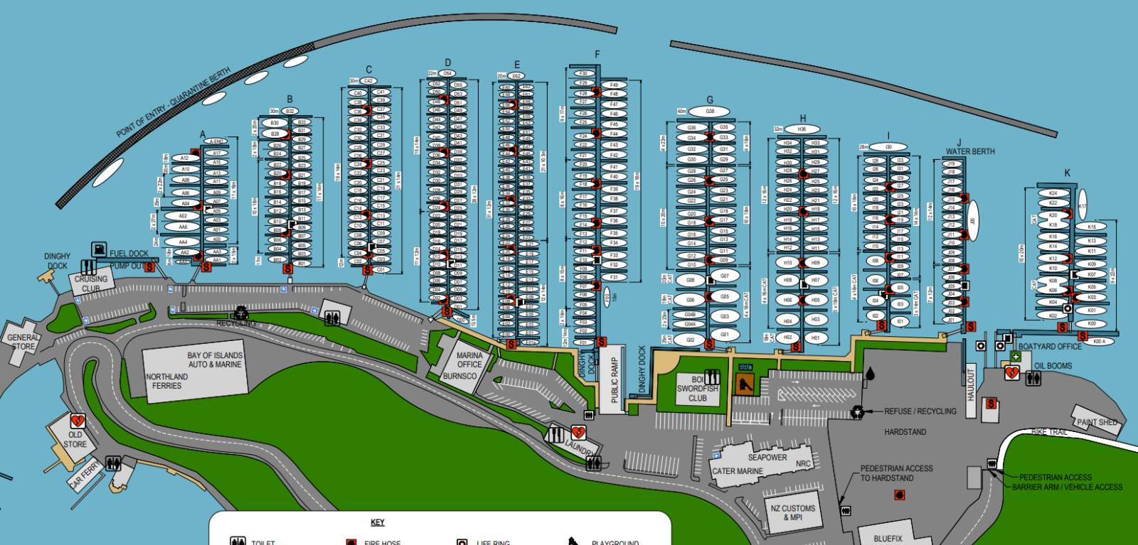 20m Catamaran Berth - Opua