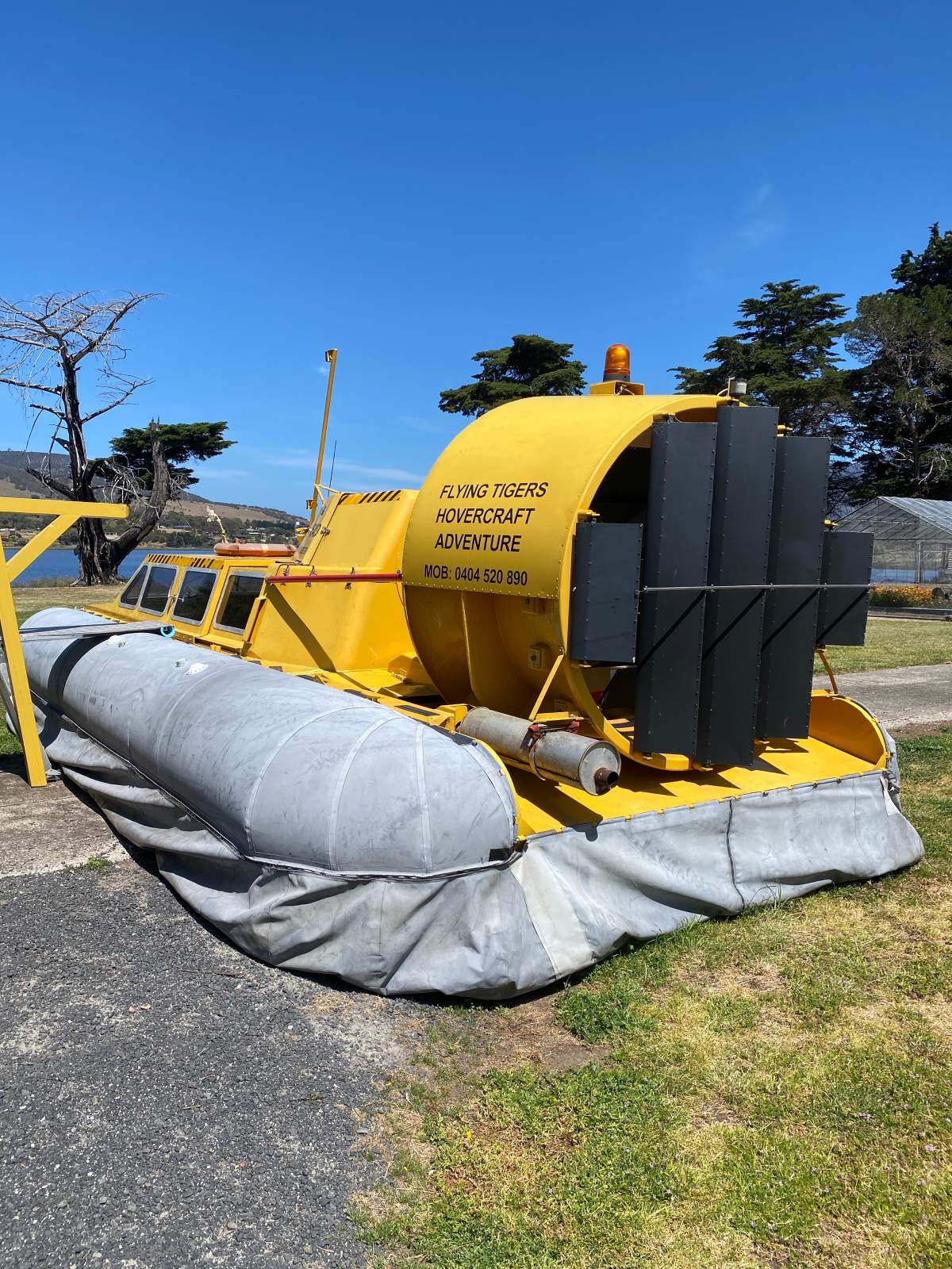 Air Vehicles Tiger 12 Hovercraft in Commercial 2D