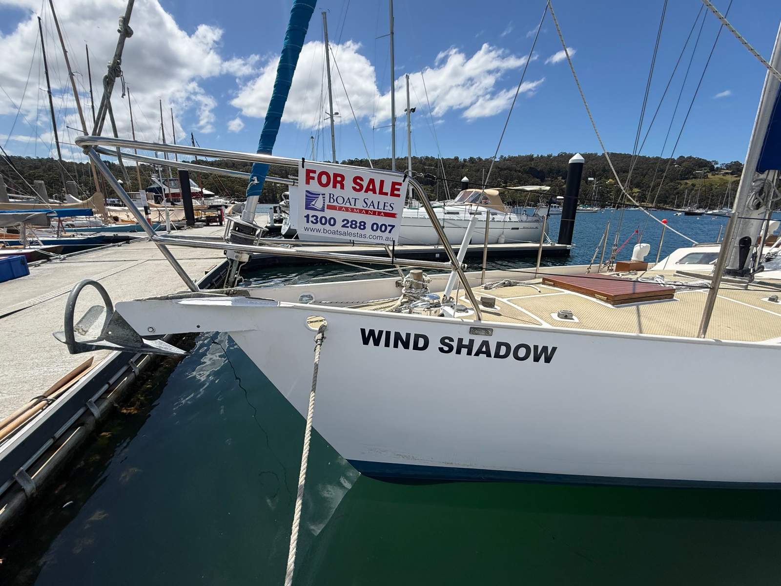 Adams 40 Custom Design "Wind Shadow" - Blue Water cruising yacht