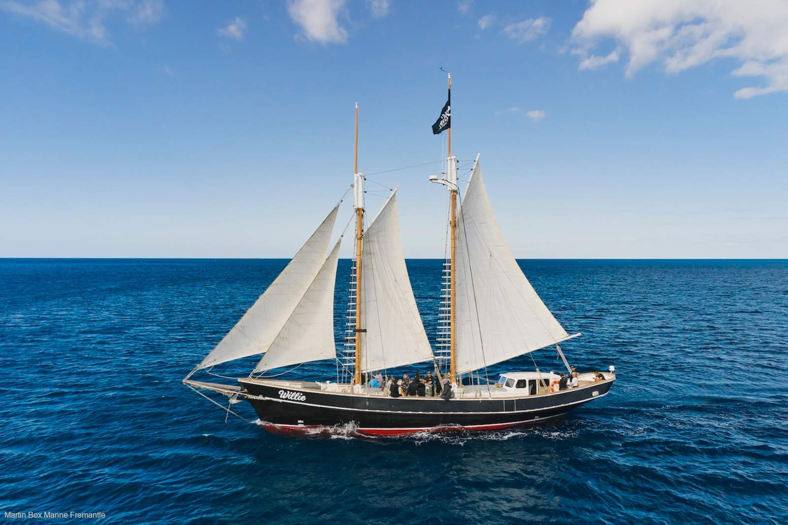 Cruising Schooner 20m Sailing Vessel The Ledgandary "Willie"